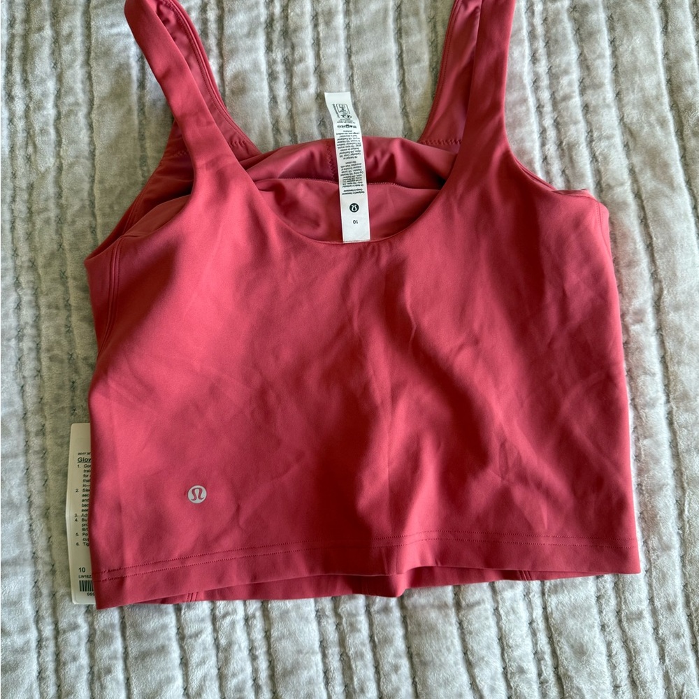 Lululemon Red Tank Top
